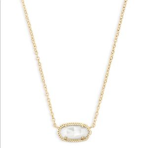 Kendra Scott Elisa ivory pearl necklace